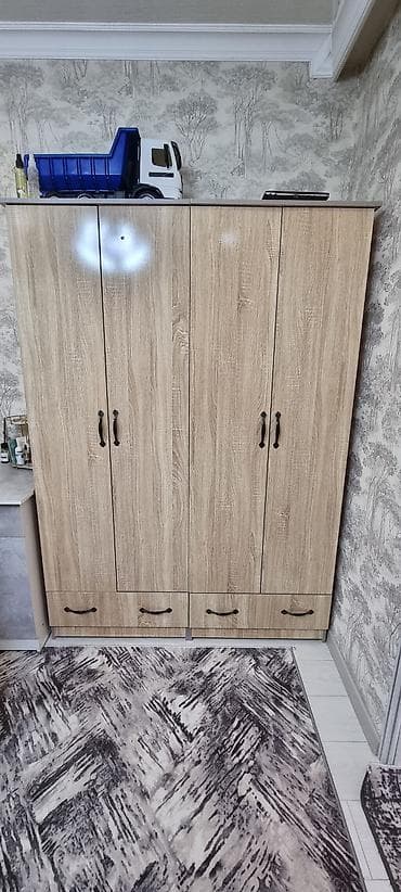 стол с полкой: Комплект мягкой мебели, Б/у, Самовывоз — 5