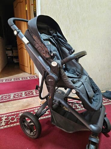 ходунки бишкек дордой: Балдар арабасы, түсү - Кара, Колдонулган — 4