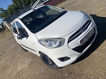 кок талаа: Hyundai i10: 2011 г., 1.1 л, Кол менен иштөөчү, Бензин, Хетчбек — 2
