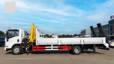 купить грузовой автомобиль с манипулятором бу: Манипулятор, Isuzu, 2024 г., от 4 т — 6