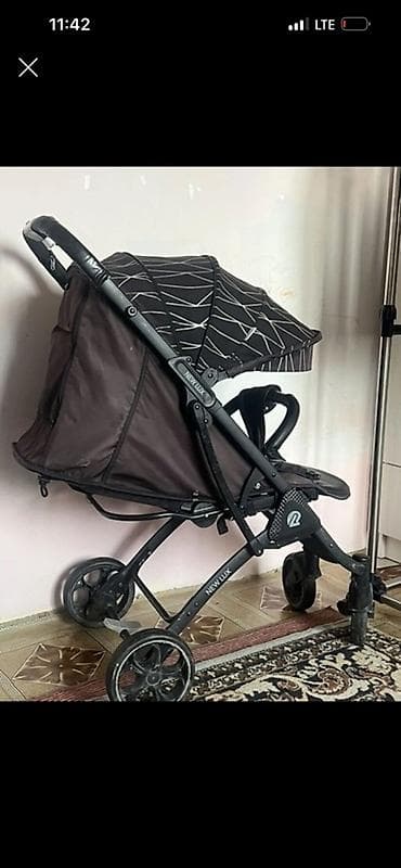 одежда для новорождённых: Прогулочная коляска New Lux. - Легкая складная конструкция — — 1