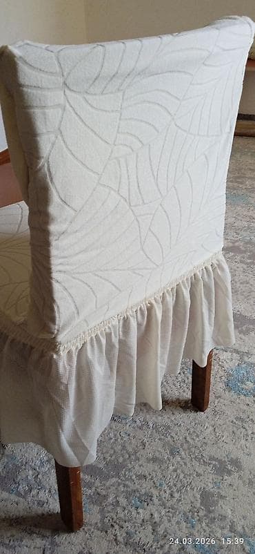 стулга чехол: Эластичные чехлы на стулья - Универсальные тянущиеся чехлы для — 3