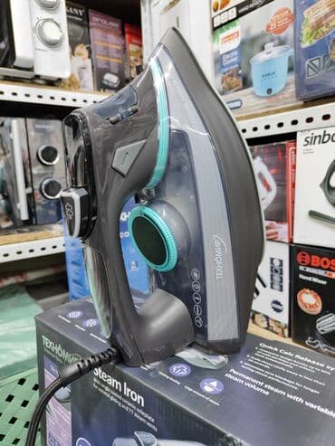 терморегулятор для промышленного утюга: Утюг Простой, Керамический, Регулировка подачи пара, Система защиты от накипи — 10