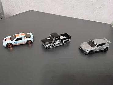 хотвей: Набор коллекционных машинок масштаб примерно 1:64 (металлические — 2
