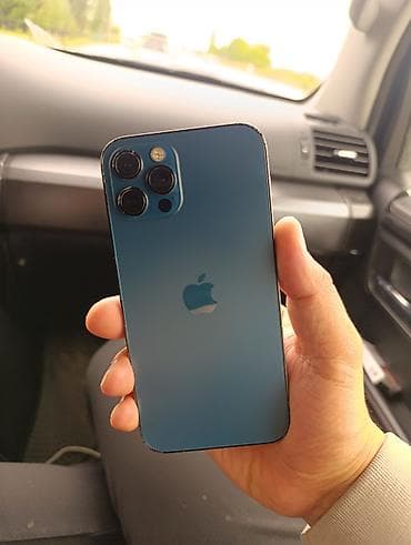 бэушный айфон 12: IPhone 12 Pro, Б/у, 256 ГБ, Синий — 2