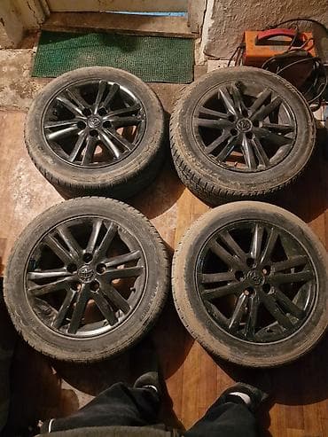 резина 14 с: Колеса в сборе 205 / 55 / R 16, Лето, Комплект, Литые, отверстий - 5 — 1