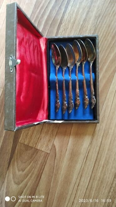 коллекционные монеты нбкр: Ложки чайные 1 - 3500с, 2-3500с,3-3500с — 1