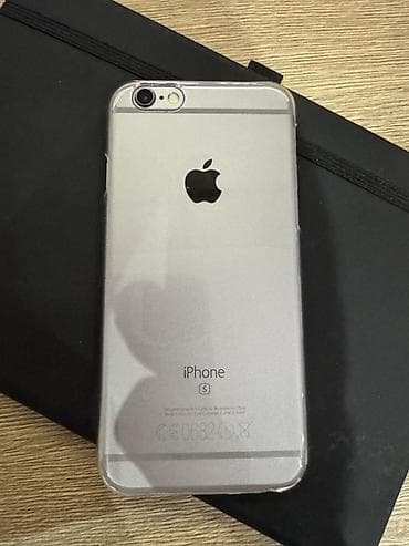 i5 8400: IPhone 6s, Б/у, 16 ГБ, Серебристый, Чехол, 100 % — 1