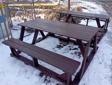 столы и стулья для детского сада: Садовый стол Самовывоз, Платная доставка, Бесплатная доставка — 2