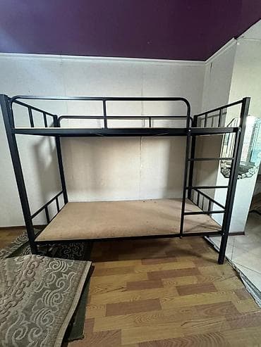 Двухъярусная металлическая кровать - Каркас из прочной стали