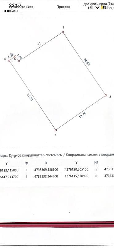 участка в бишкеке: 5 соток, Для строительства, Договор купли-продажи — 3