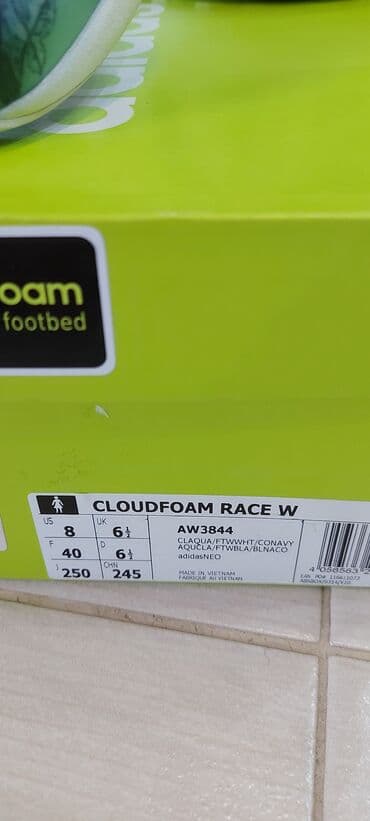 adidas новый: Кроссовки, 40, Adidas, Новый, цвет - Голубой, Бесплатная доставка — 3