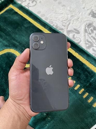 Мобильные телефоны и аксессуары: IPhone 11, 128 ГБ, Черный, 74 % — 2