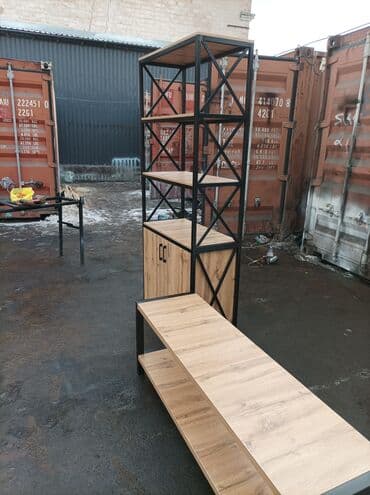 продаю полки для магазина: Стеллаж. Стеллаж любой размер и фасон на заказ изготовим быстро — 1