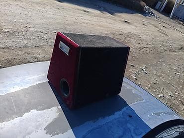 унаа тетиктери: Активный автомобильный сабвуфер Урал (бренд на динамике «Урал»/«У»), в — 1