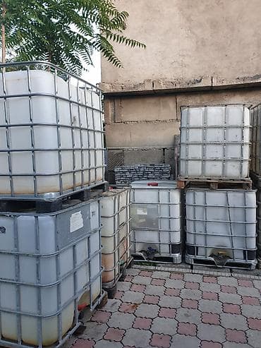 остатки строительных материалов: Бочки объем тонна — 1