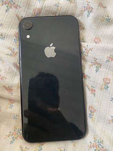 IPhone Xr, Б/у, 128 ГБ, Черный, 78 %