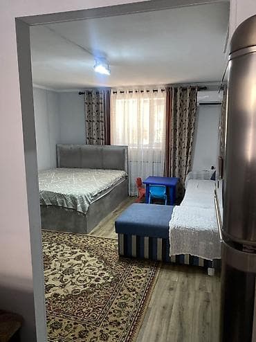 Батирлер: 1 бөлмө, 28 м², Көк-Жар мкр Жеке план, 1 кабат, Жаңы ремонт — 3