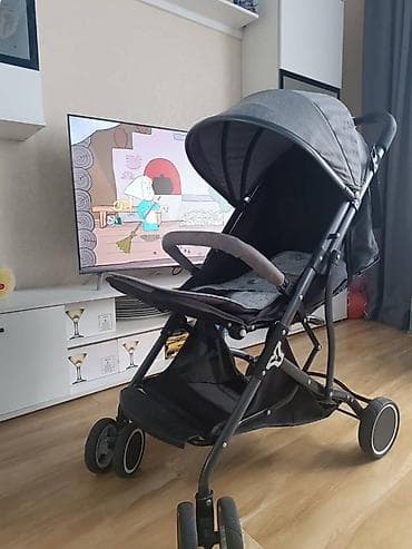 Коляска, Belecoo, цвет - Черный, Б/у, Самовывоз