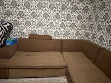 диванный уголок: Угловой диван, C подушками, Трехместный — 2