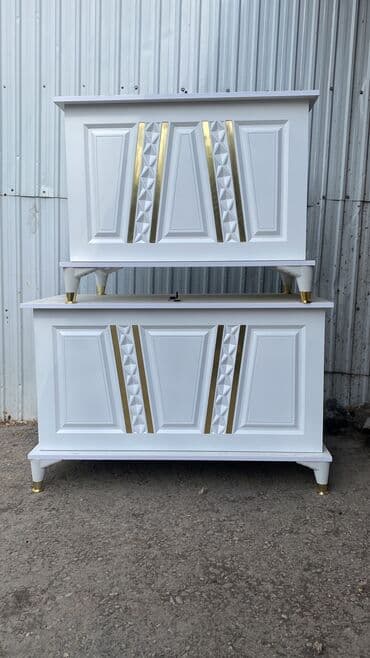 я ищу сандык: Сандык, Жаңы, Кийимдер үчүн, Жыгач, Акысыз жеткирүү, түсү - Ак — 5