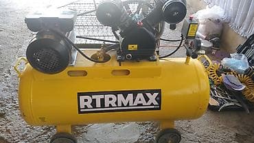 бетон сокулук: Поршневой компрессор RTRMAX сатылат под масла 100 литр — 1