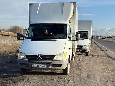 Заказать Мерседес грузовой спринтер, Переезд, С прицепом