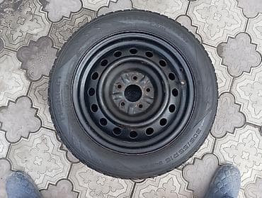мотолор: Дөңгөлөктөр монтажда 205 / 55 / R 16, Кыш, 1 даана, Жеңил унаалар, Темир, тешиктери - 5 — 1