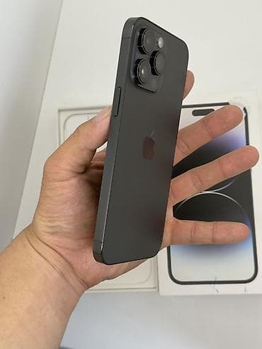 apple монитор: IPhone 14 Pro Max, Б/у, 256 ГБ, Space Gray, Коробка, 88 % — 6