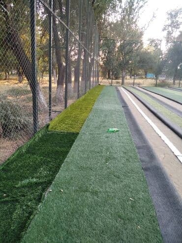 искусственный газон для мини футбольного поля цена бишкек: Искусственный Футбольный газон 50 мм, искусственный газон 40 мм — 6