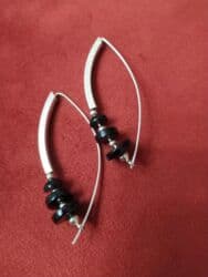 Атайын кийим: Күмүш сөйкөлөр, Үлгүсү 925, Агат, Аялдарга, Жаңы — 18