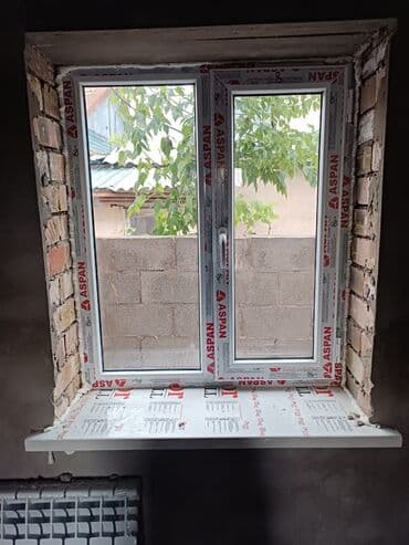 сдаю квартиру дом: ПВХ‑окна ASPAN - Двухстворчатое окно с поворотно‑откидной фурнитурой — 2