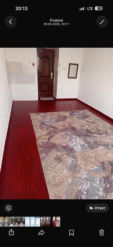 дама в канте: 22 м², С мебелью — 1