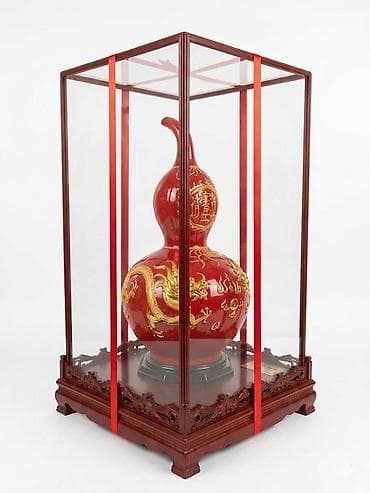 золотая жизнь: Ваза - тыква (Хулу) декаративная в традиционном китайском стиле — 1