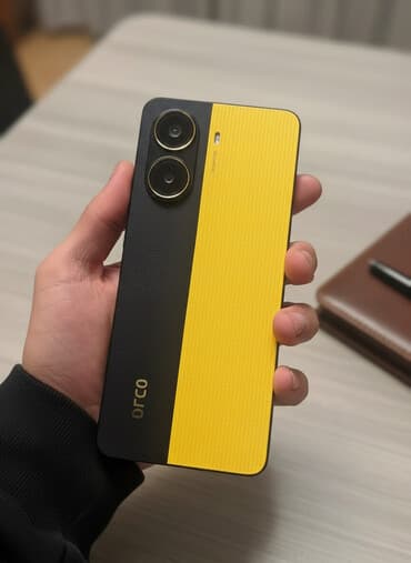 автозапуск авто: Смартфон с ярким дизайном в стиле Realme/POCO: задняя панель — 1