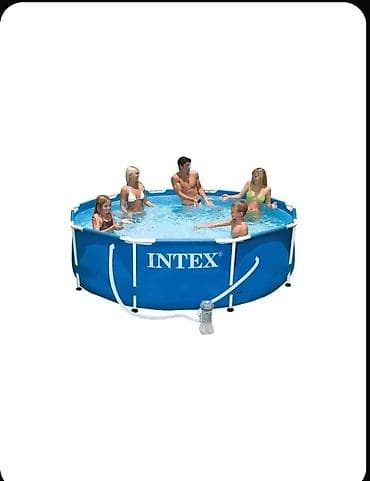 бассейн intex: Бассейн каркасный Intex Metal Frame 305×76 см (модель 28202) - Тип — 2