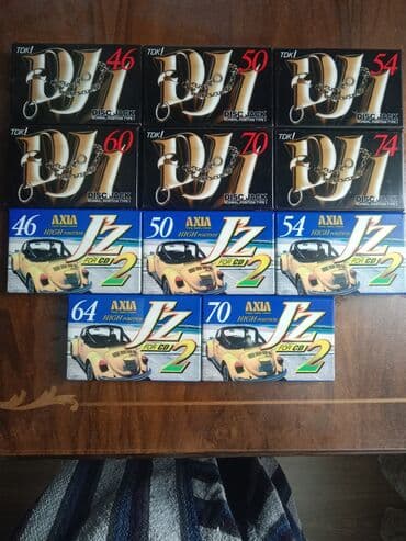 Кассеты запечатанные,японский рынок