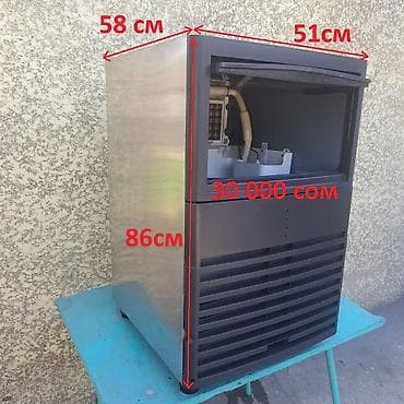 Китай, форма льда квадратный, воздушное охлаждение. Производительность