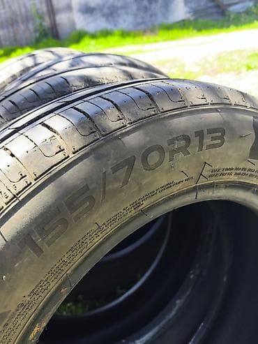 kia stinger 3 3: Шины 155 / 70 / R 13, Лето, Б/у, Комплект, Легковые — 1