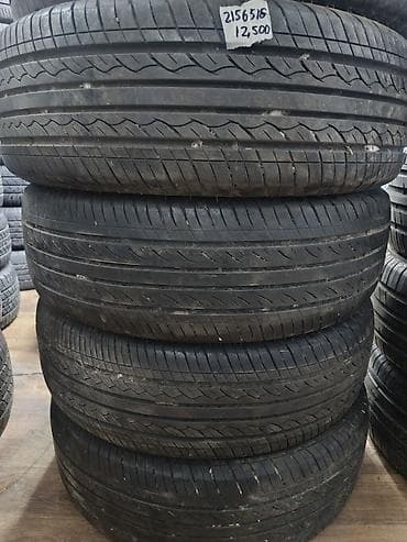 a4 b6: Шины 215 / 65 / R 16, Лето, Б/у, Комплект, Легковые — 1