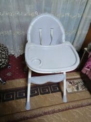 стул для школьников: Детский стул, Б/у, Пластик, цвет - Серый, Самовывоз — 1