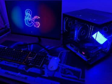 компютер домашный: Компьютер, ОЗУ 16 ГБ, Для работы, учебы, Новый, AMD Ryzen 5, NVIDIA GeForce RTX 3070 TI, NVMe — 1