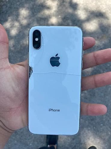 IPhone X, Серебристый
