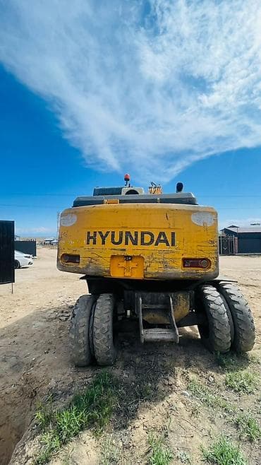 мотоцикл эндуро детский: Экскаватор, Hyundai, 2008 г., Колесный — 4