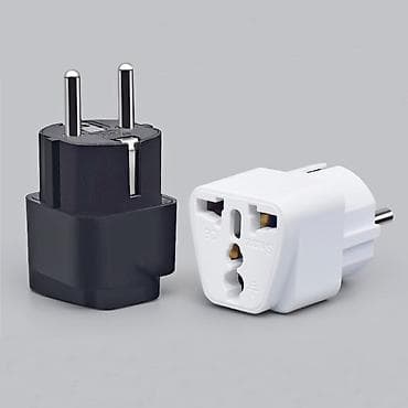 Розетка - адаптер питания на евро вилку (250V/max 10A, Black,white) at lalafo.kg Розетка - адаптер питания на евро вилку (250V/max 10A, Black,white)