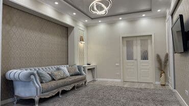 сдается квартира район кудайберген: 2 комнаты, Риэлтор, Без подселения, С мебелью полностью — 9