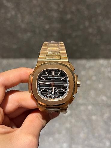 constantine meteor: Patek Philippe Nautilus Chronograph 5980/1R-001. • Часы 1:1 (не — 1