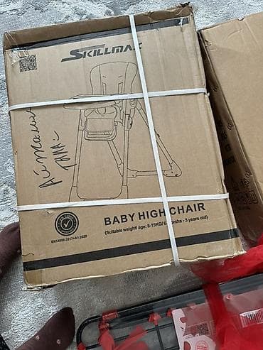 киндер джой бишкек: Детский стульчик для кормления SKILLMAX - Тип: Baby High Chair — 3