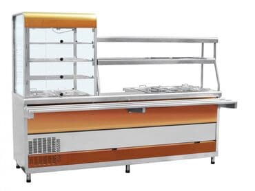 продаю оборудование для кафе: Линии раздачи для столовых и модули для шведского стола мармиты 1-х — 6