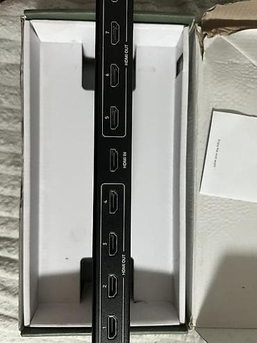 4k 2k: HDMI сплиттер 1x8 (8 портов), UHD 4Kx2K 3D рабочий, блок питания в — 3